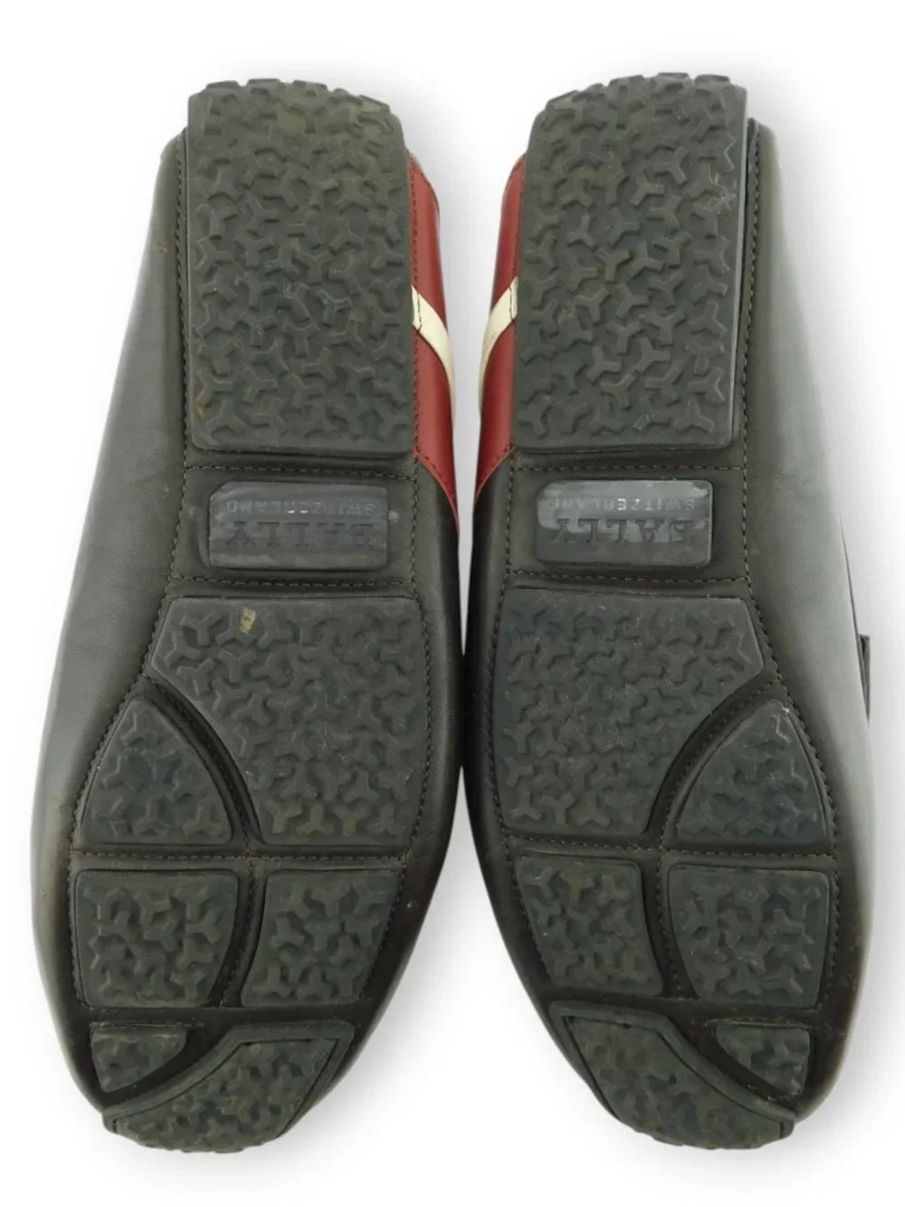 BALLY Brown Leather Driving Moc Slip-on Penny Loafers Shoes 8.5 US / 7.5 UK